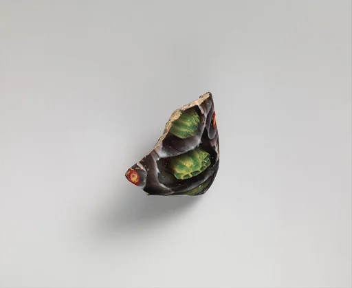 Glass mosaic box (pyxis) fragment