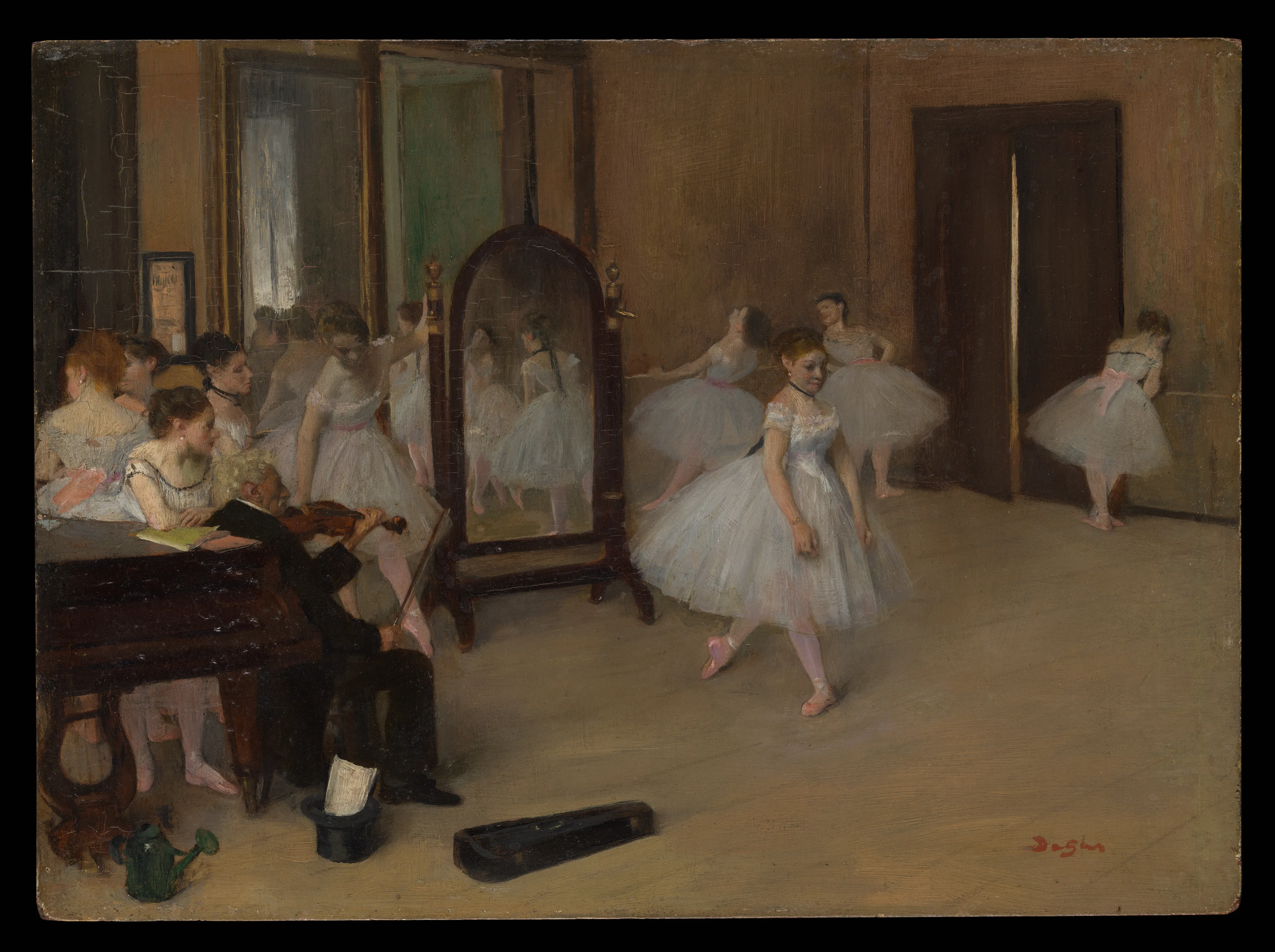 The Dancing Class — Edgar Degas