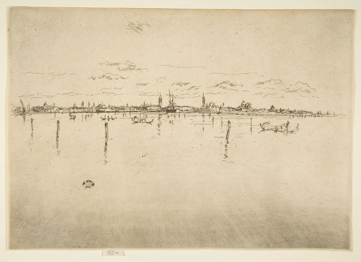 Little Venice (The Little Venice) — James McNeill Whistler|The Fine Art Society, London