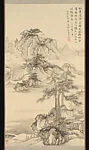 近現代 王季遷 倣郭熙山水圖 軸|Landscape after Guo Xi