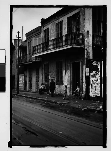 [Street Scene in French Quarter, New Orleans, Louisiana]