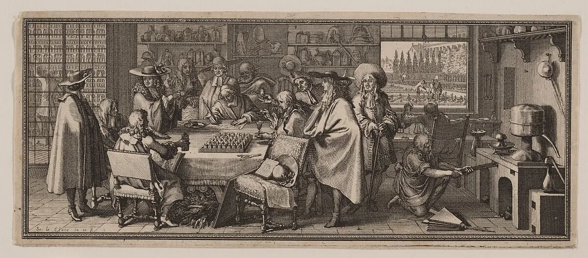 Laboratoire dans le Jardin Royale des Plantes — Sébastien Leclerc I