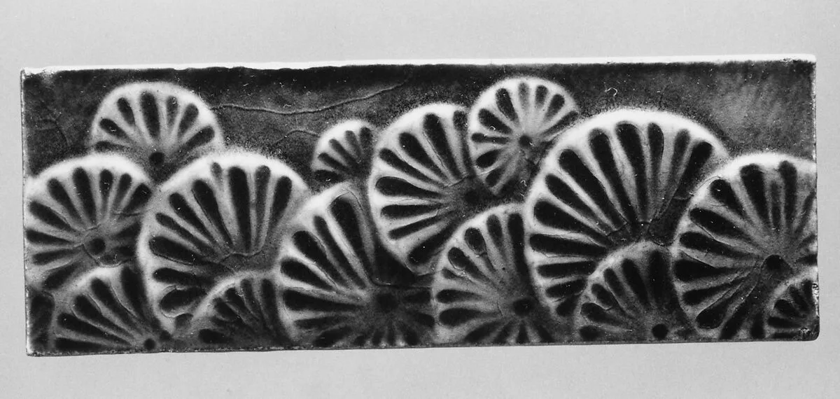 Border Tile — J. and J. G. Low Art Tile Works