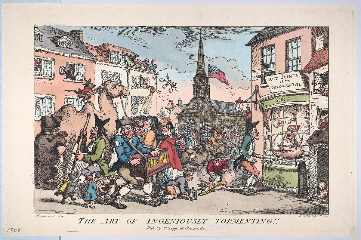 The Art of Ingeniously Tormenting — Thomas Tegg|Thomas Rowlandson|George Murgatroyd Woodward