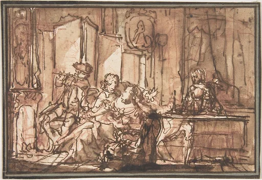 Interior with Figures