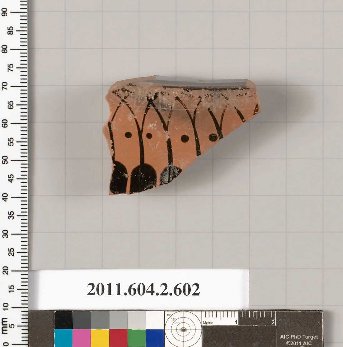 Terracotta fragment of a column-krater (bowl for mixing wine and water) — Unknown