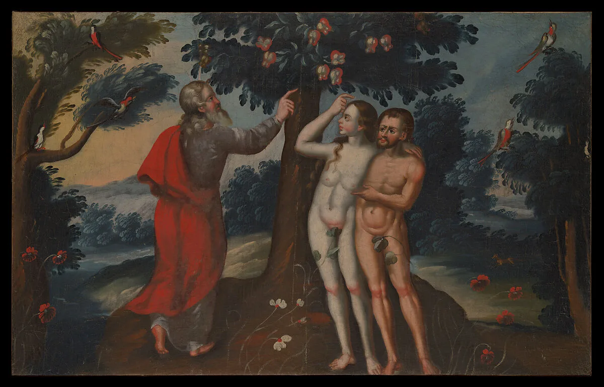 Adam and Eve in Paradise — Unknown