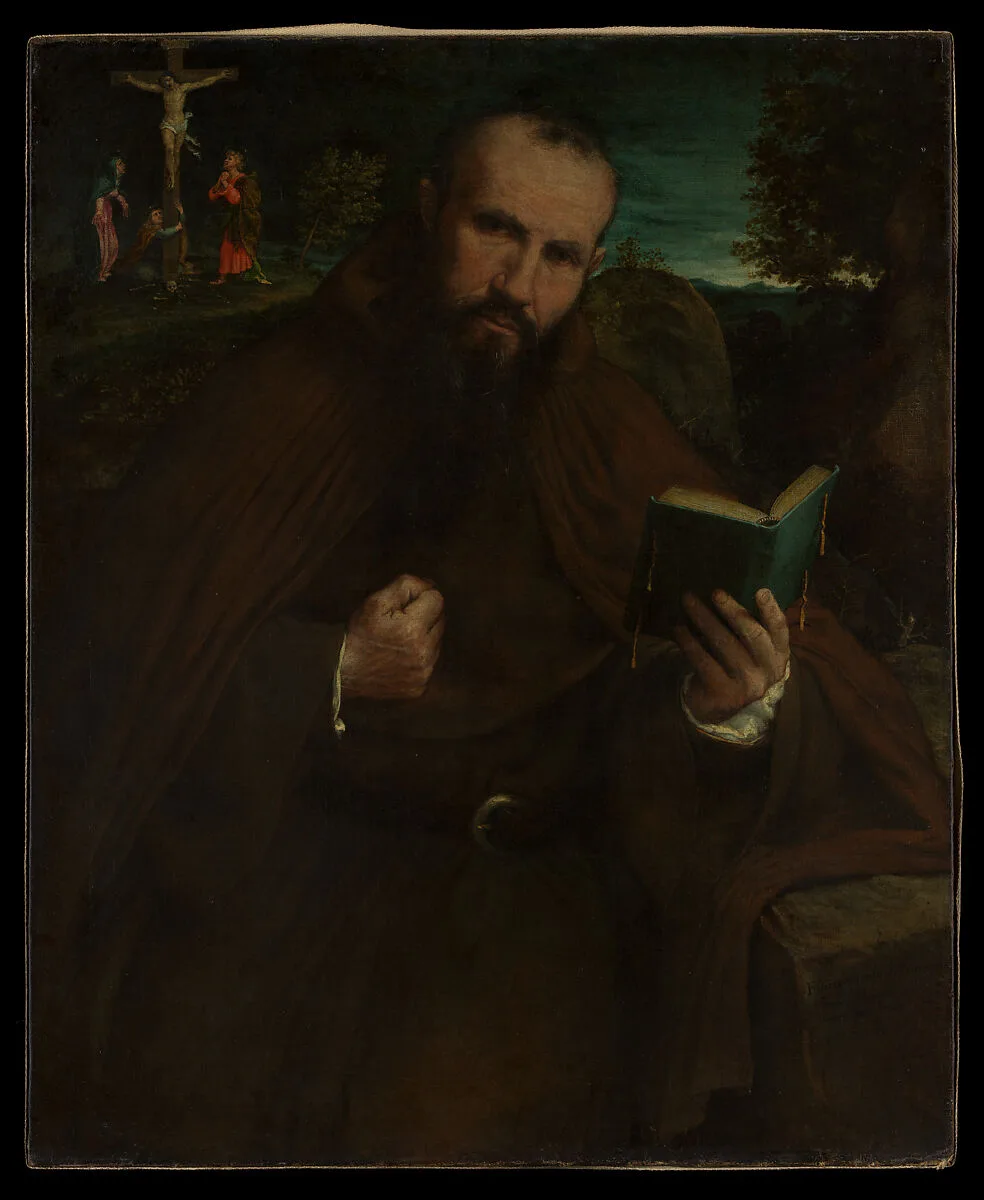 Brother Gregorio Belo of Vicenza — Lorenzo Lotto
