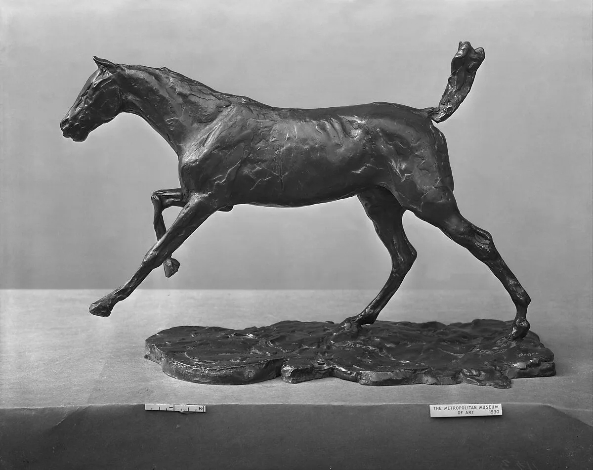 Horse Galloping on Right Foot — Edgar Degas|A.-A. Hébrard et Cie