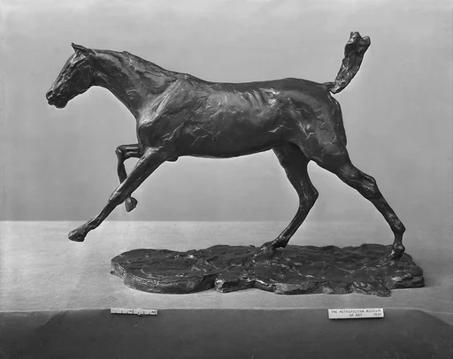 Horse Galloping on Right Foot
