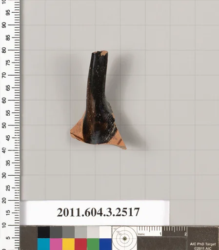 Terracotta fragment of a kylix (drinking cup)