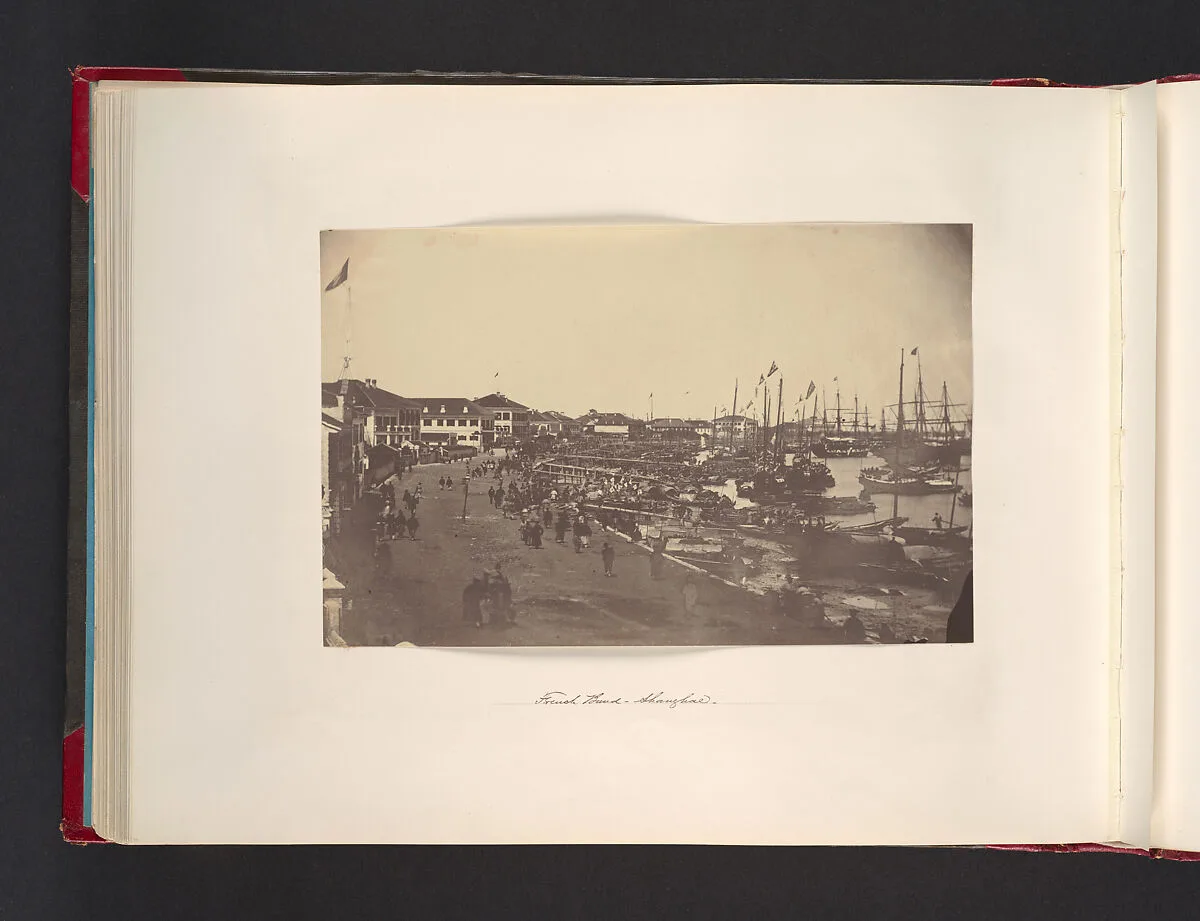 French Bund, Shanghai — John Thomson