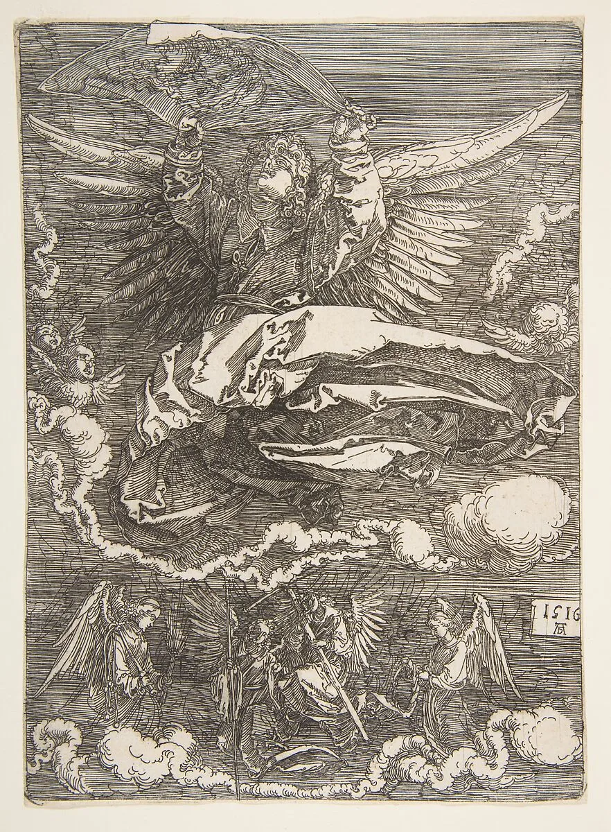 The Sudarium Displayed by an Angel — Albrecht Dürer