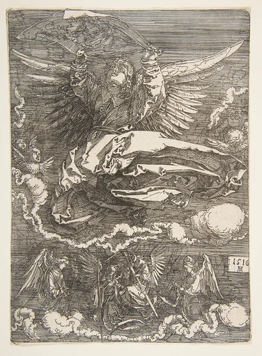The Sudarium Displayed by an Angel