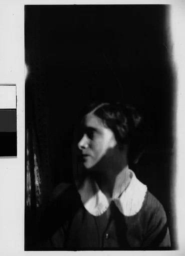 [Woman, Possibly Avis Ferne (Left Profile)]