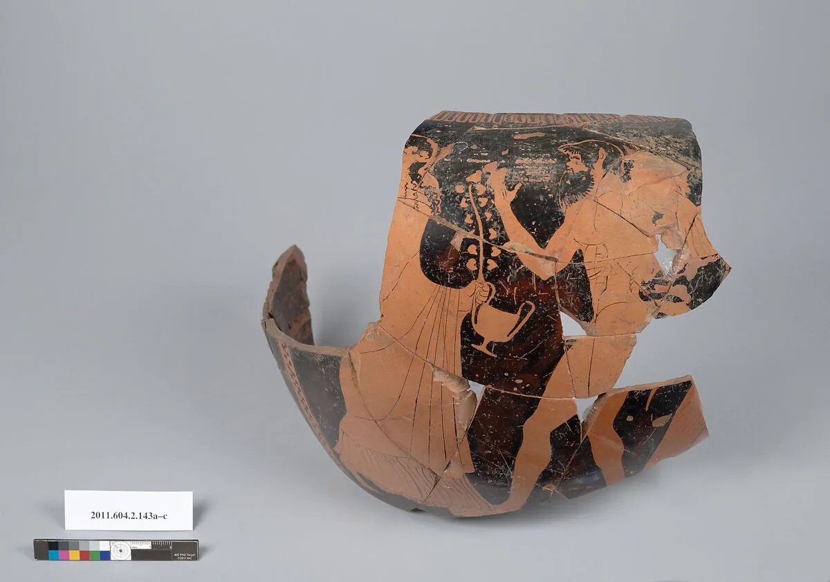 Terracotta fragments of a stamnos (jar) — Unknown