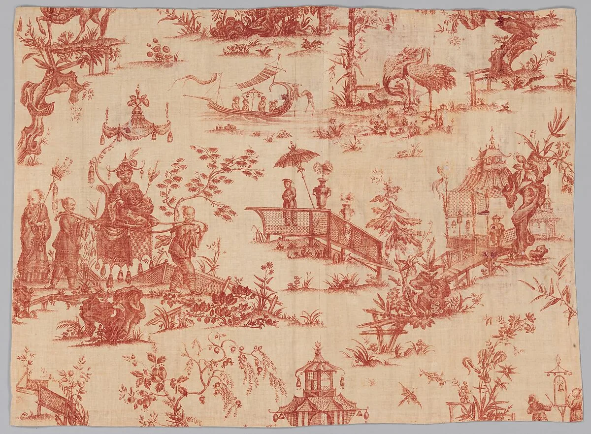 Pictorial print — Jean-Baptiste Huet I