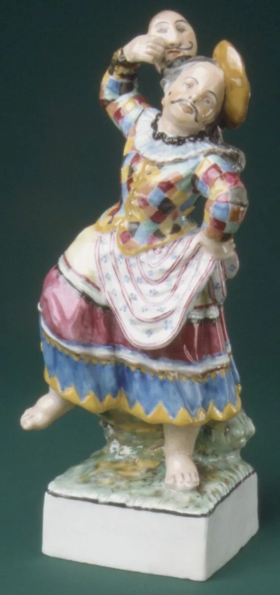 Harlequin Dressed as Columbine — Gardner Manufactory