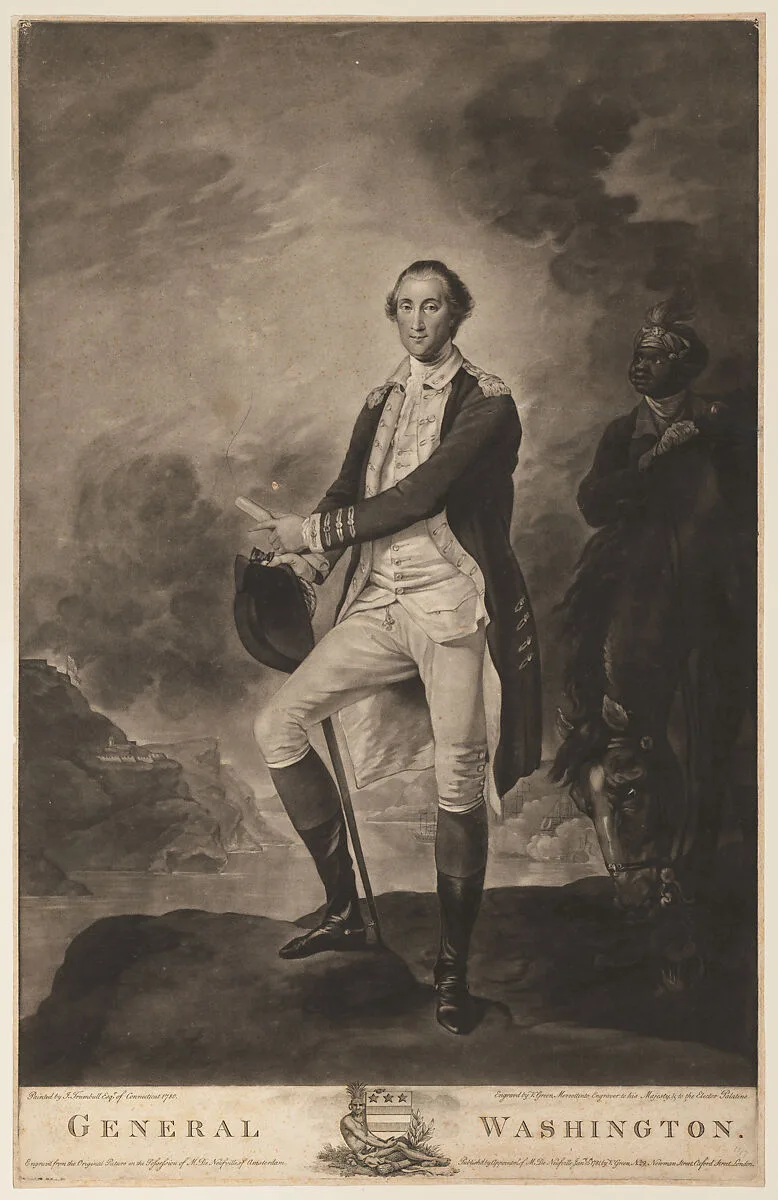 General Washington — Valentine Green|George Washington|Valentine Green|John Trumbull