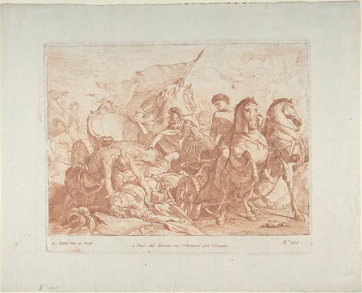 Fall of Antiochus From His Chariot