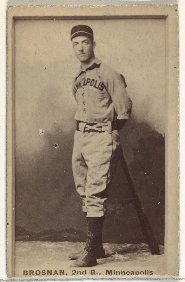 Timothy J. Brosnan, 2nd Base, Minneapolis, from the Old Judge series (N172) for Old Judge Cigarettes — Goodwin & Company