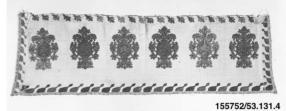 Piece of valance — Unknown