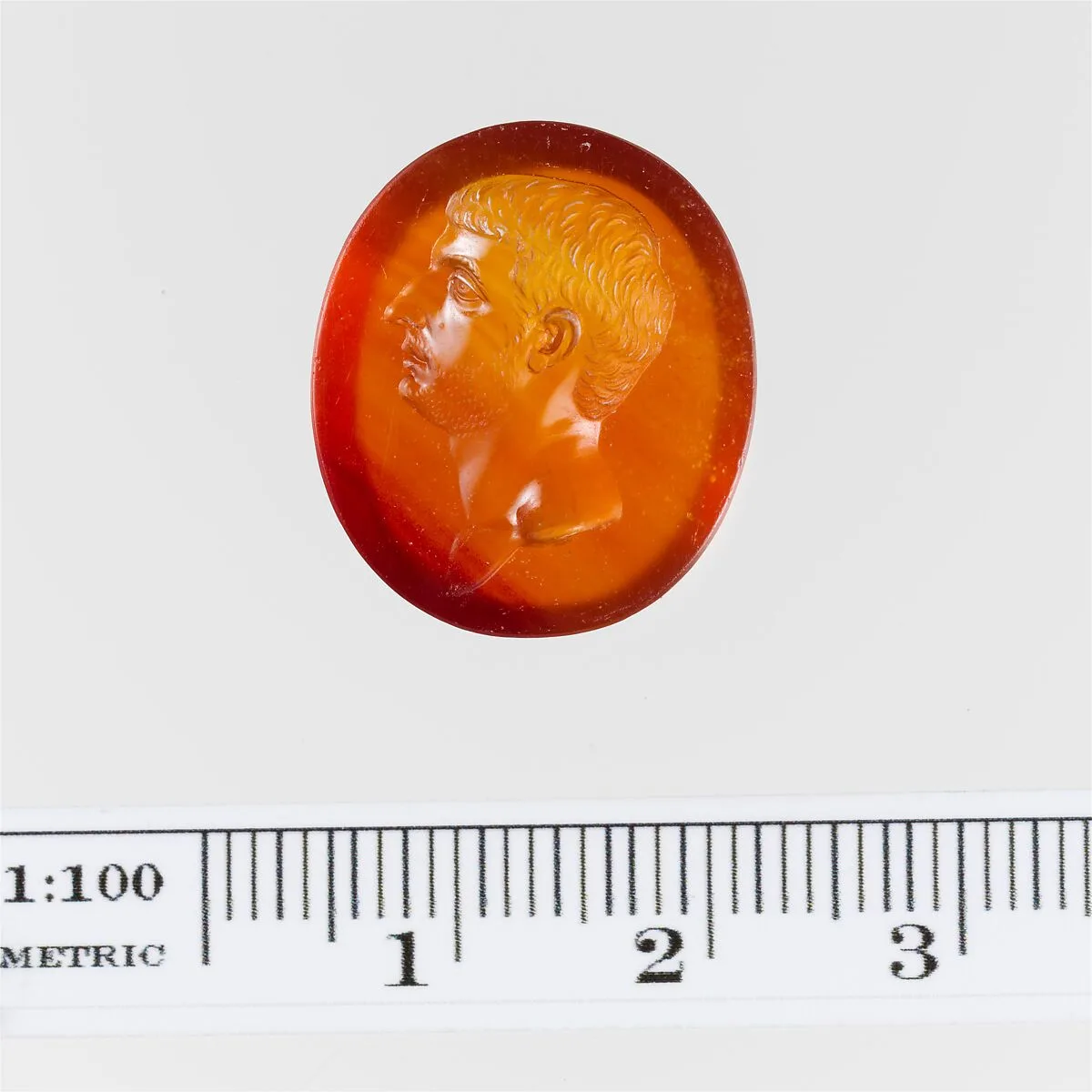 Carnelian ring stone — Unknown