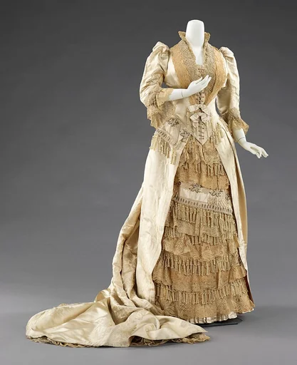 Court presentation dress
