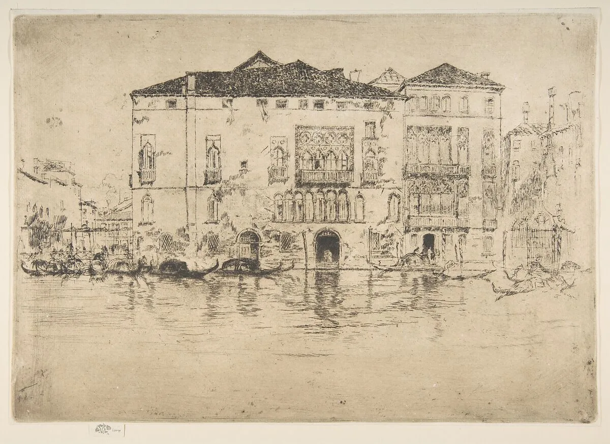 The Palaces — James McNeill Whistler