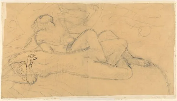 Adam and Eve — Antoine-Emile Bourdelle