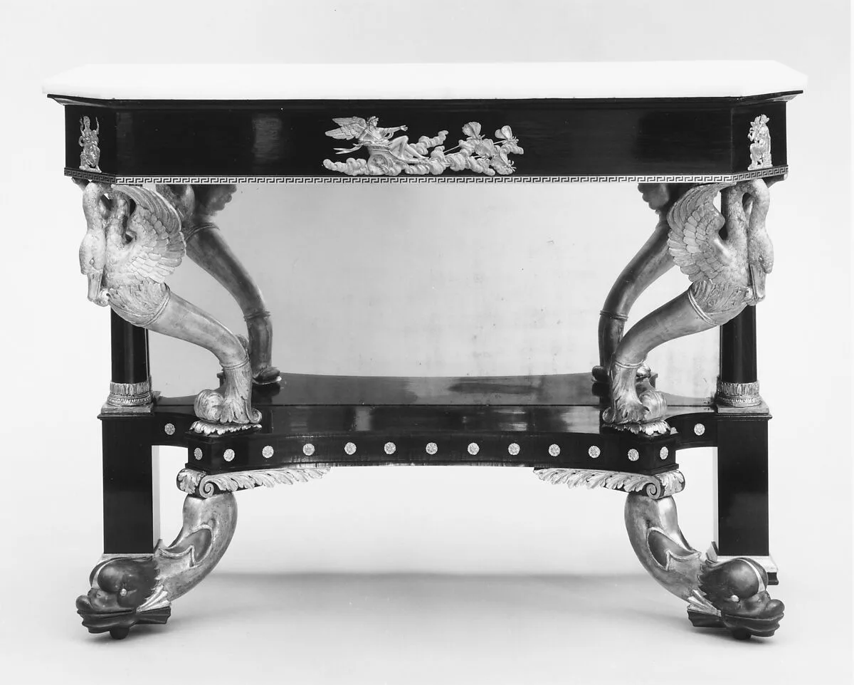 Pier table — Charles-Honoré Lannuier