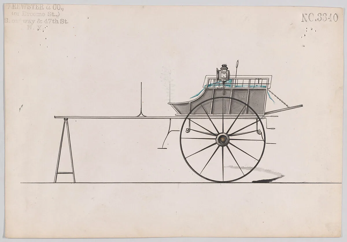 White Chapel Cart #3340 — Brewster & Co.