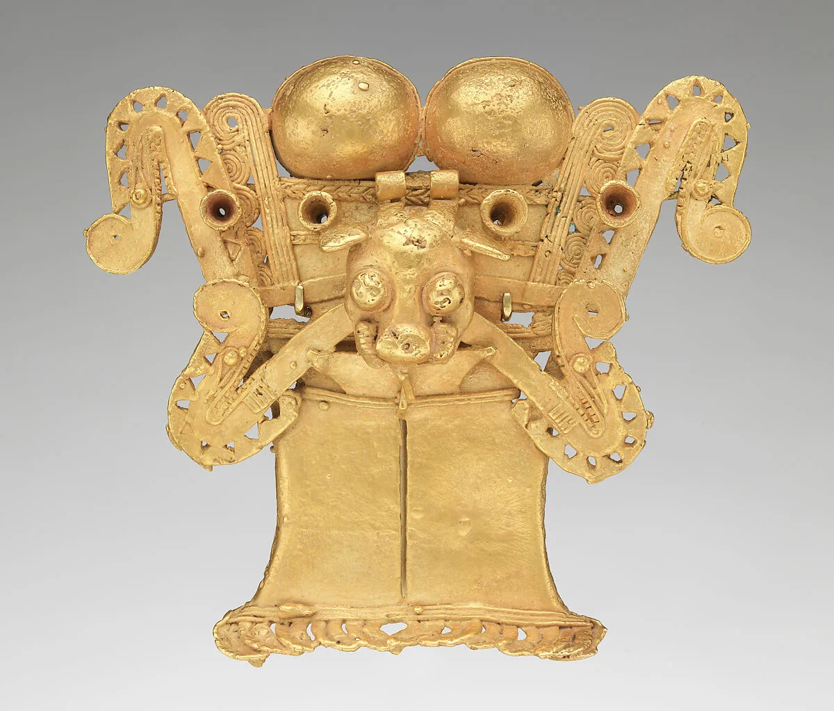 Stylized Figure Pendant — Unknown