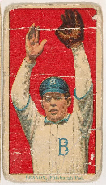 Ed Lennox, Pittsburg, from Victory Tobacco Baseball Series, 1915 — Liggett & Myers Tobacco Company
