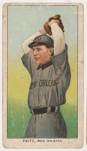 Charlie Fritz, New Orleans, from Coupon Cigarettes Baseball Issue, 1910