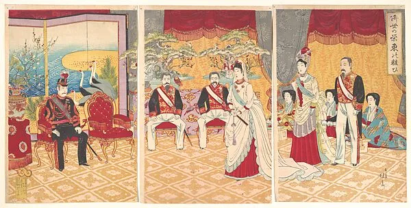 御世の栄東の粧|Imperial Prosperity: Ceremony in the Eastern Capital (Miyo no sakae azuma no kewai) — Yōsai Nobukazu 楊斎延一