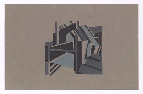 View of a Town — Edward Alexander Wadsworth