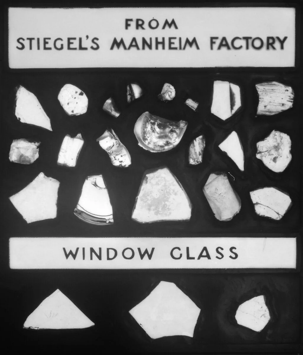 Glass Panel — Stiegel's Manheim Factory