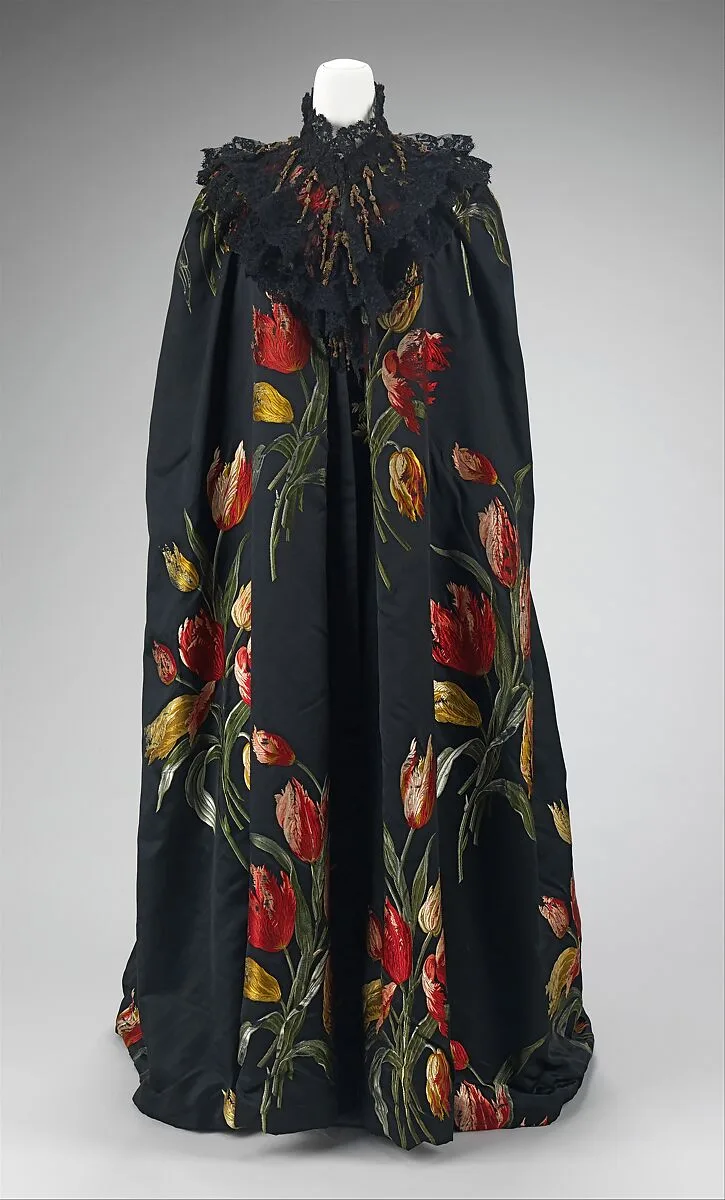 "Tulipes Hollandaises" (textile) — Morel, Poeckès & Paumlin|Charles Frederick Worth|A. M. Gourd & Cie|House of Worth