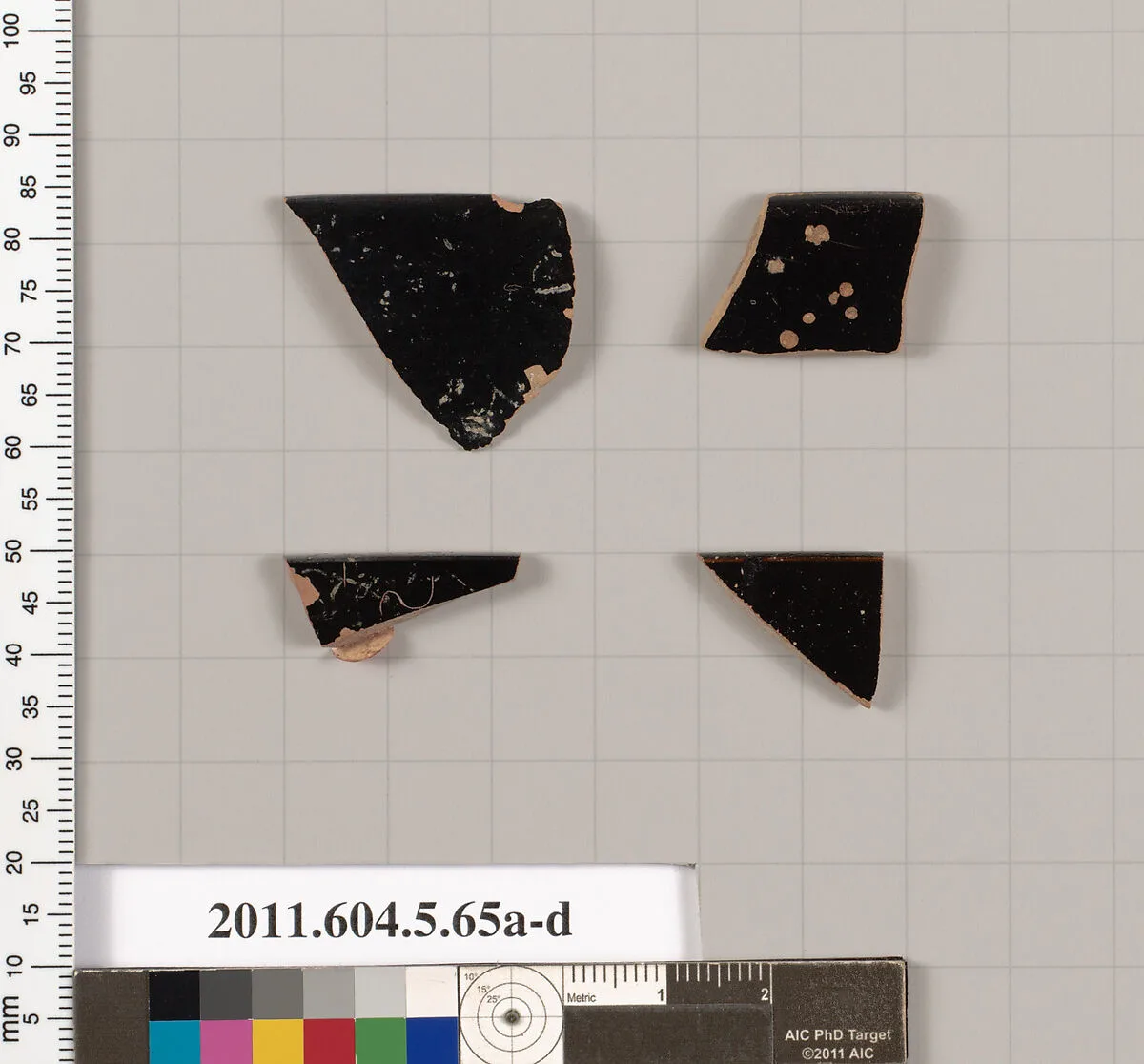 Terracotta rim fragments of kylikes (drinking cups) — Unknown