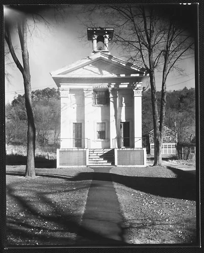 [Greek Revival Building with Belltower (Library)]
