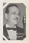 Frank Morgan from TV and Radio Stars Exhibit Cards series (W409) — Unknown