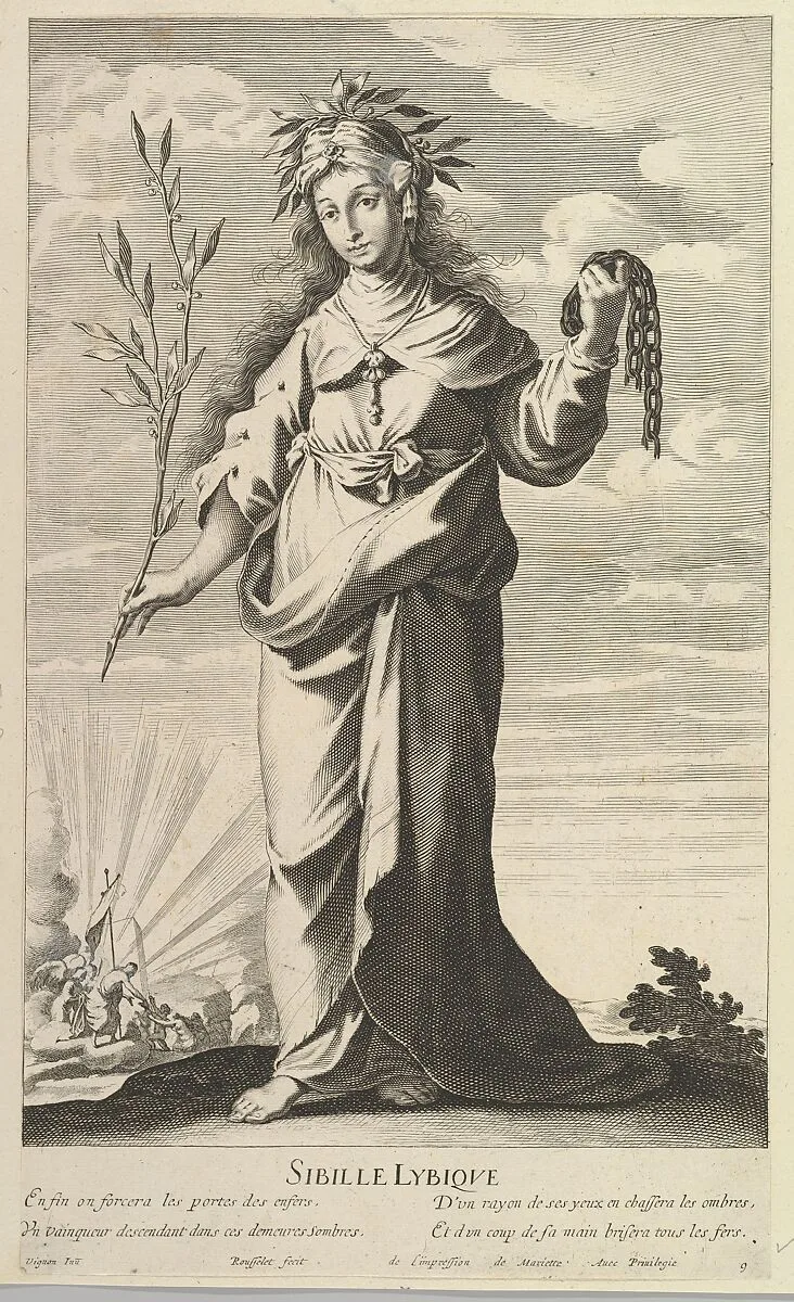 Sibylle Lybique — Abraham Bosse|Pierre Mariette|Gilles Rousselet|Claude Vignon