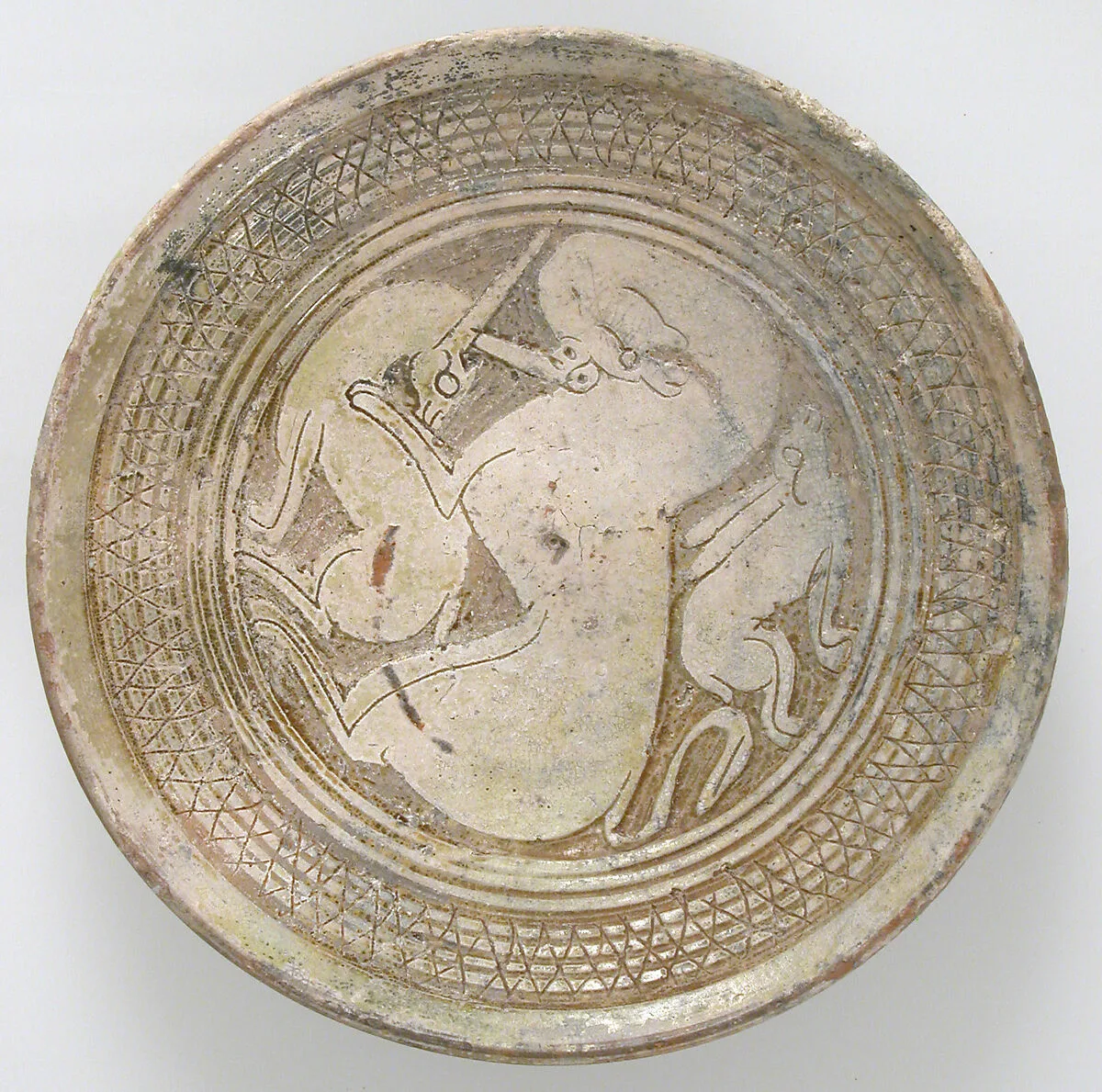 Bowl with Three Animals — Unknown