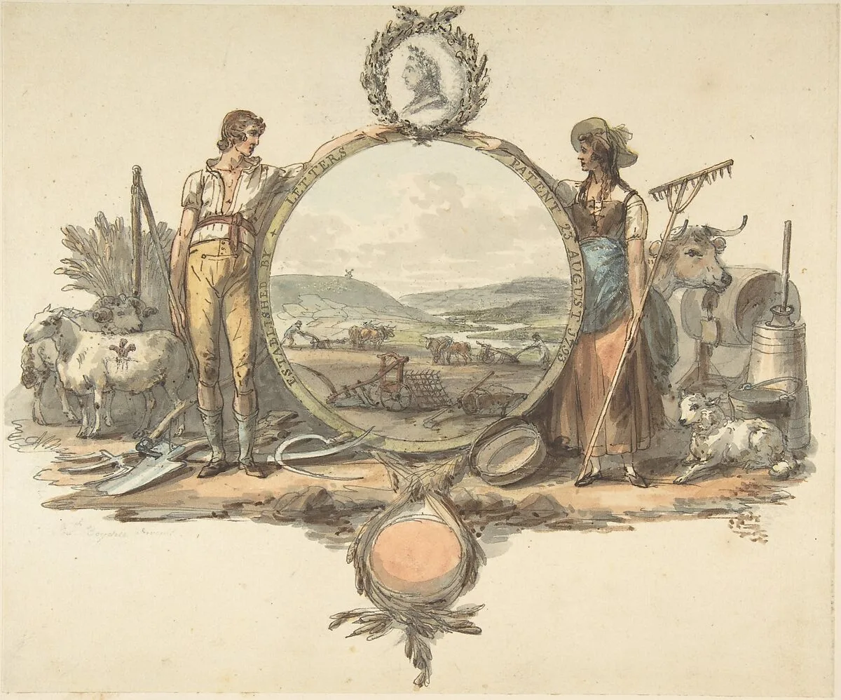 Design for a Frontispiece — Josiah Boydell
