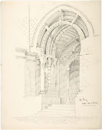 Doorway, Le Puy Cathedral