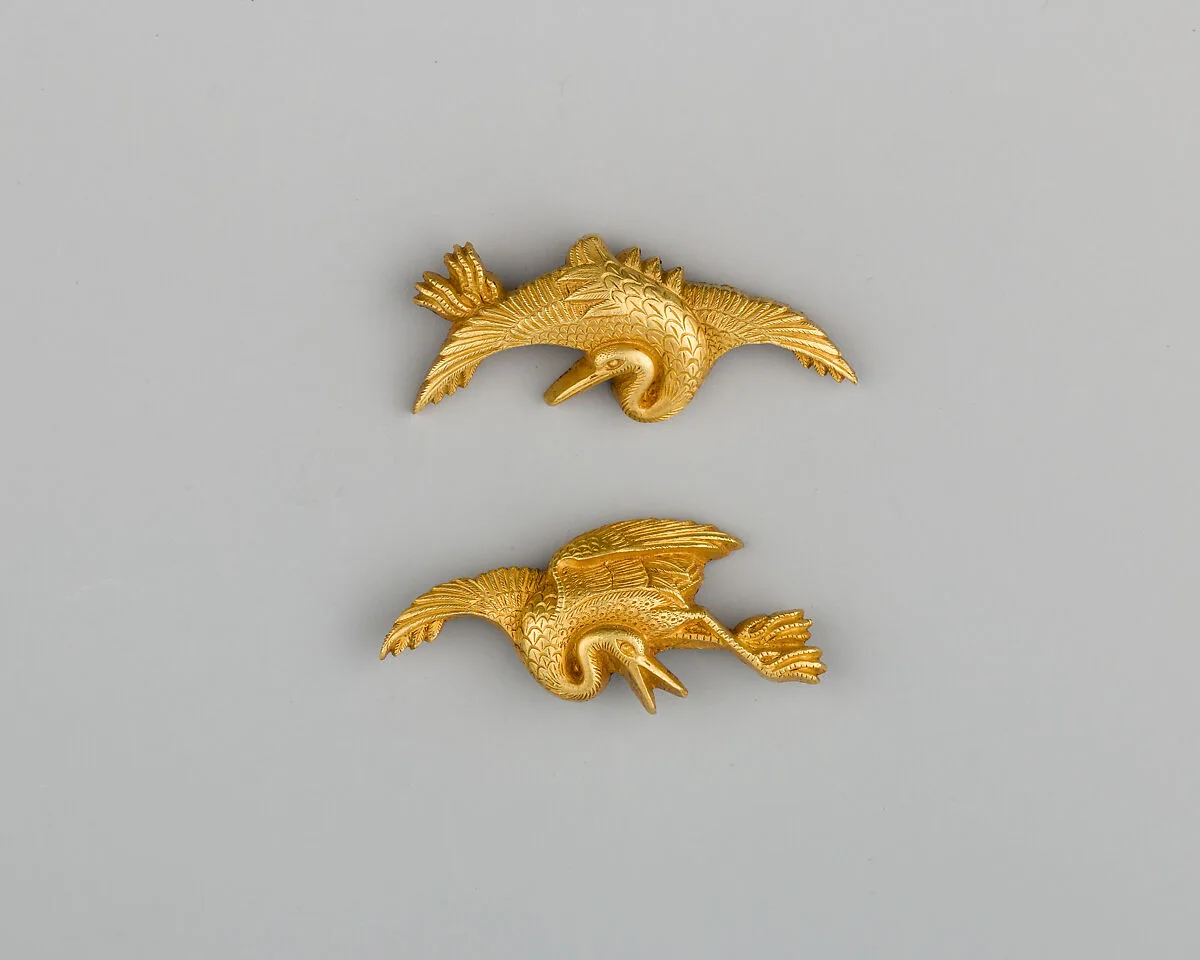 Pair of Sword-Grip Ornaments (Menuki) — Unknown