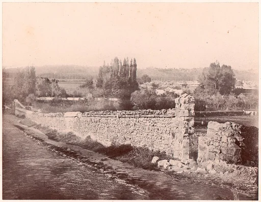 Vue prise dans la vallée de Changy, aux environs de Fontainebleau