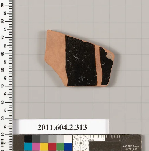 Terracotta fragment of a column-krater (bowl for mixing wine and water)