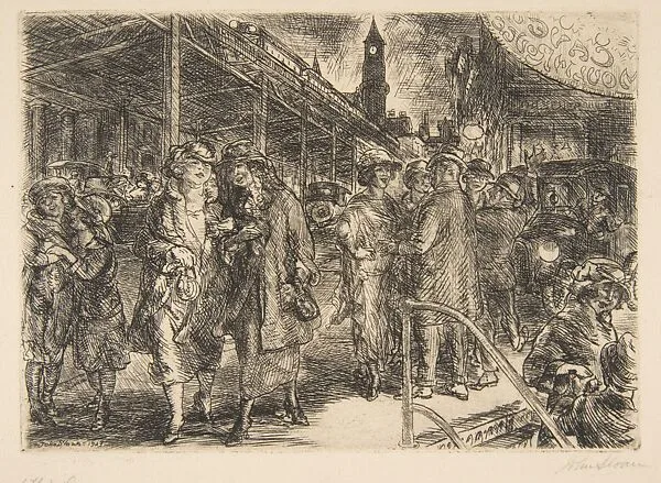 Sixth Avenue, Greenwich Village — John Sloan